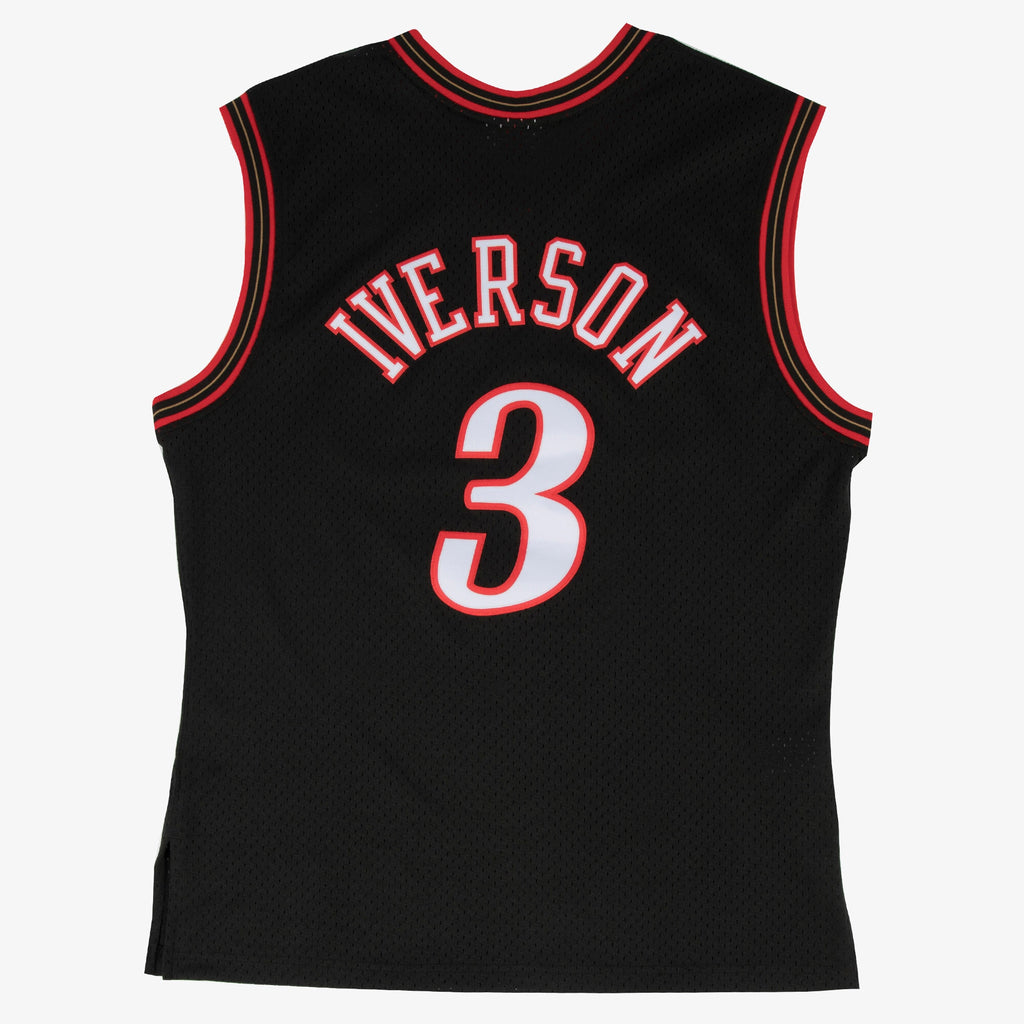 Allen Iverson Philadelphia 76ers 2000-01 Swingman Road Jersey
