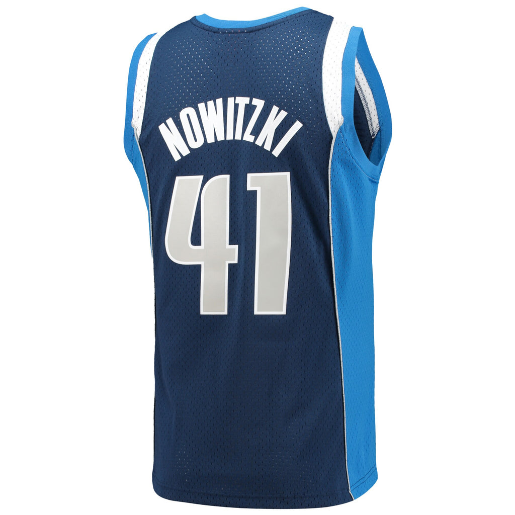 Dirk Nowitzki Dallas Mavericks 2011/12 Hardwood Classics Swingman Jersey - Mens