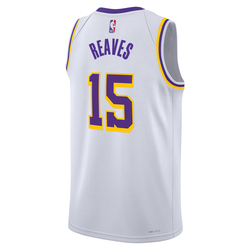 Austin Reaves Los Angeles Lakers Association Edition Swingman Jersey - White - Unisex