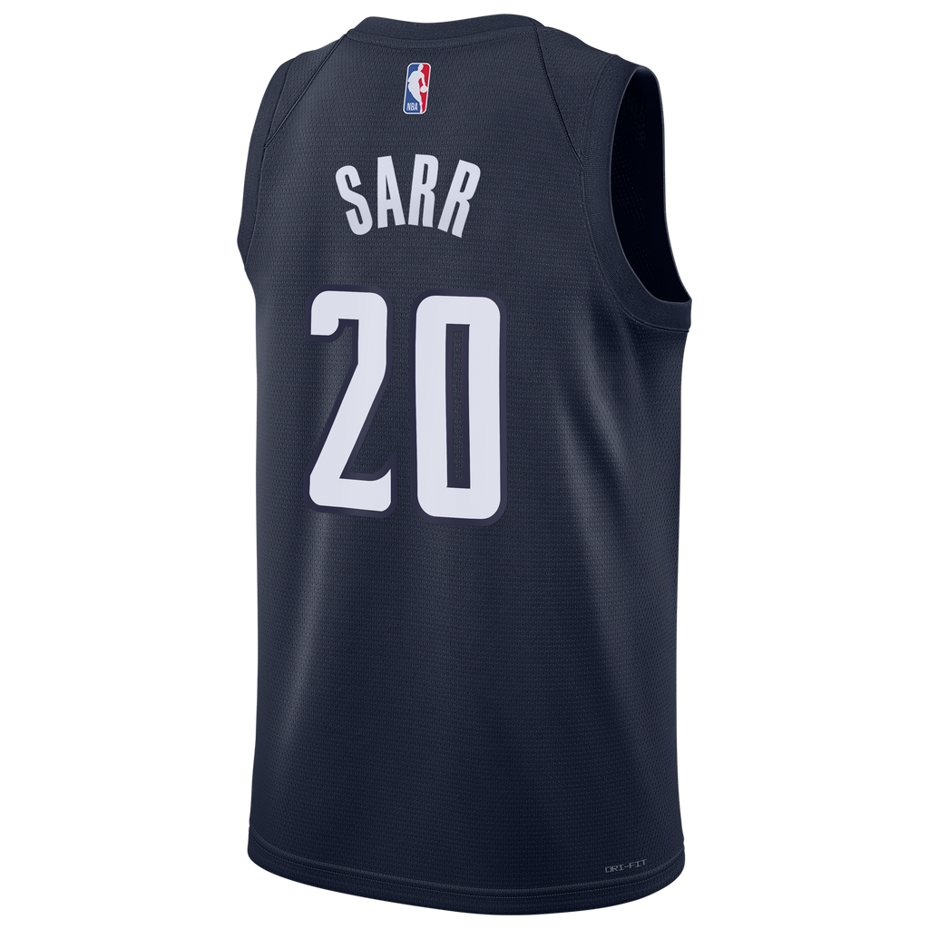 Alex Sarr Washington Wizards Statement Edition Swingman Jersey - Navy - Mens