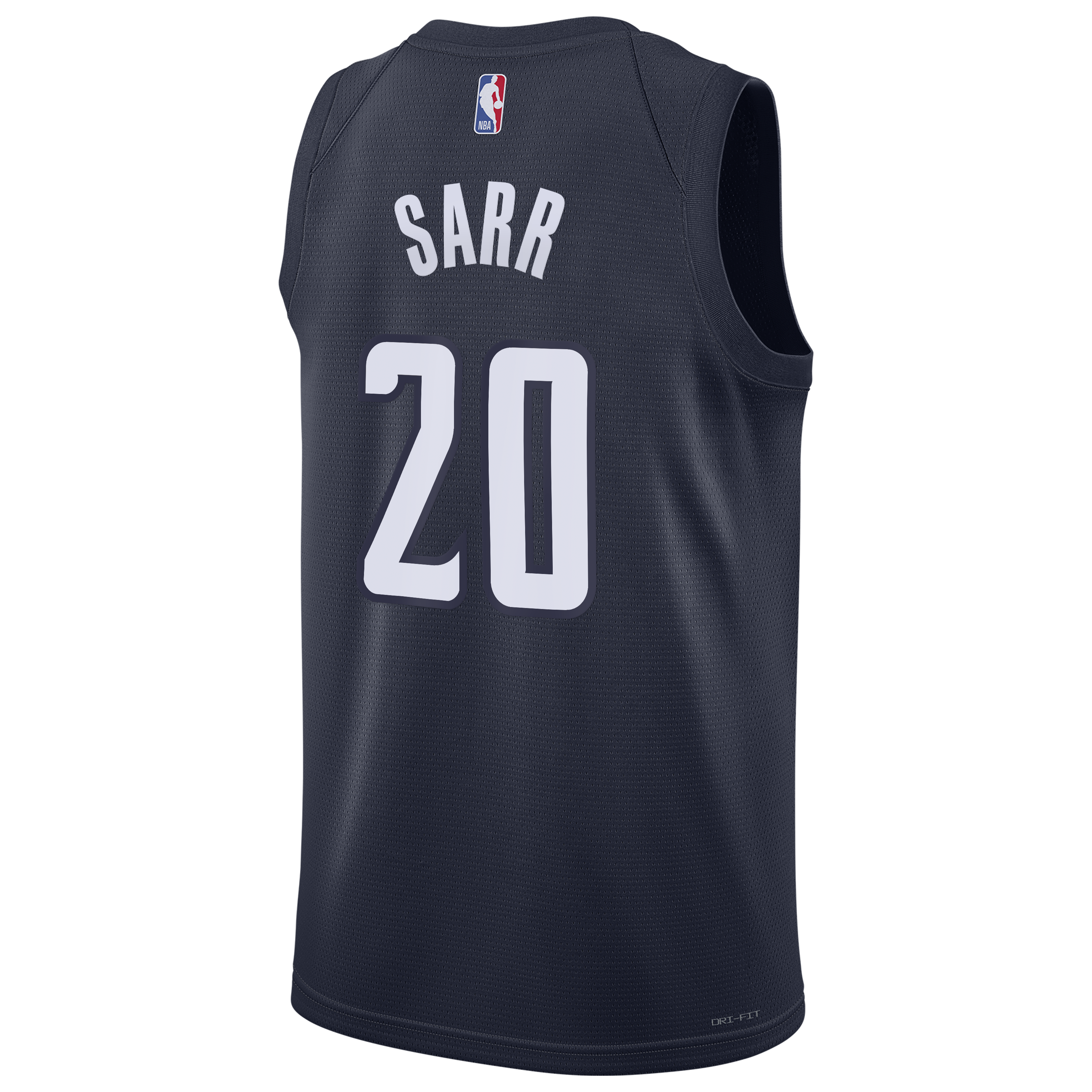 Alex Sarr Washington Wizards Statement Edition Swingman Jersey - Navy - Mens