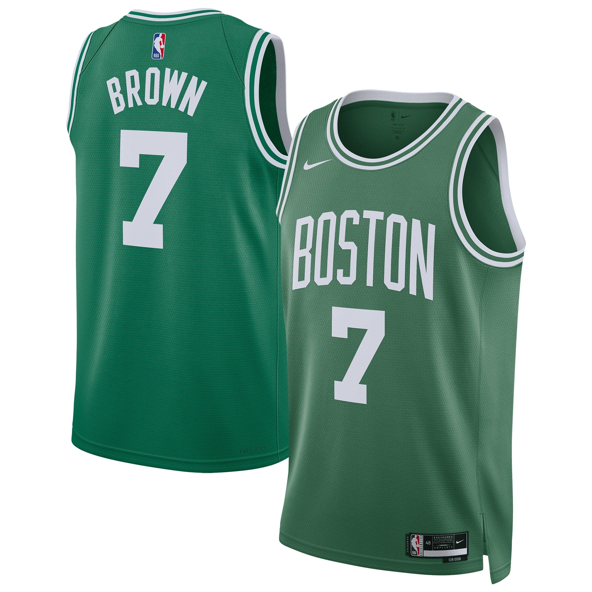 Jaylen Brown Boston Celtics Replica Swingman Icon Jersey - Unisex