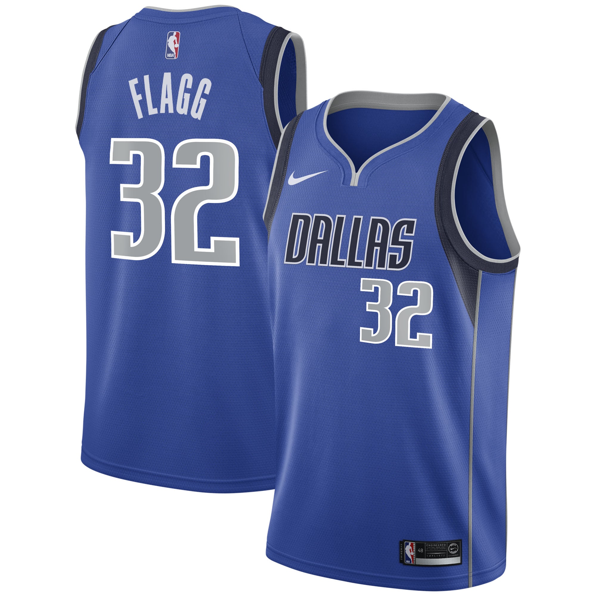 Cooper Flagg Dallas Mavericks 2025 Icon Edition Swingman Jersey - Blue - Youth
