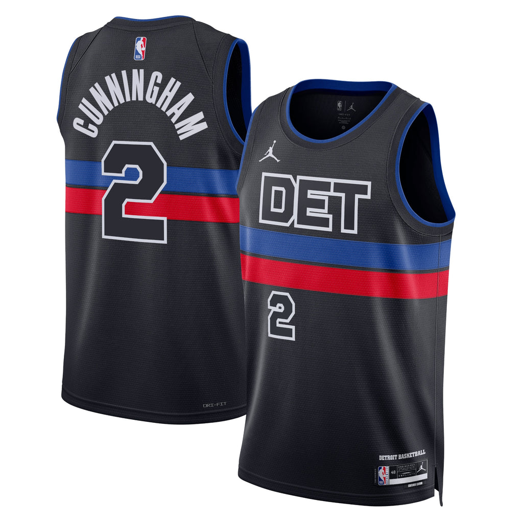 Cade Cunningham Detroit Pistons Statement Edition Swingman Jersey - Blue - Unisex