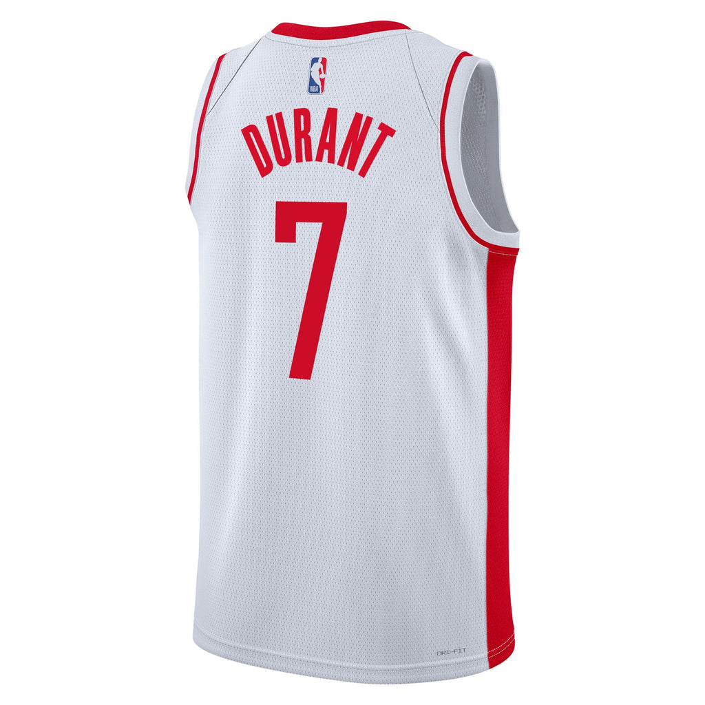 Kevin Durant Houston Rockets Association Edition Swingman Jersey - White - Unisex