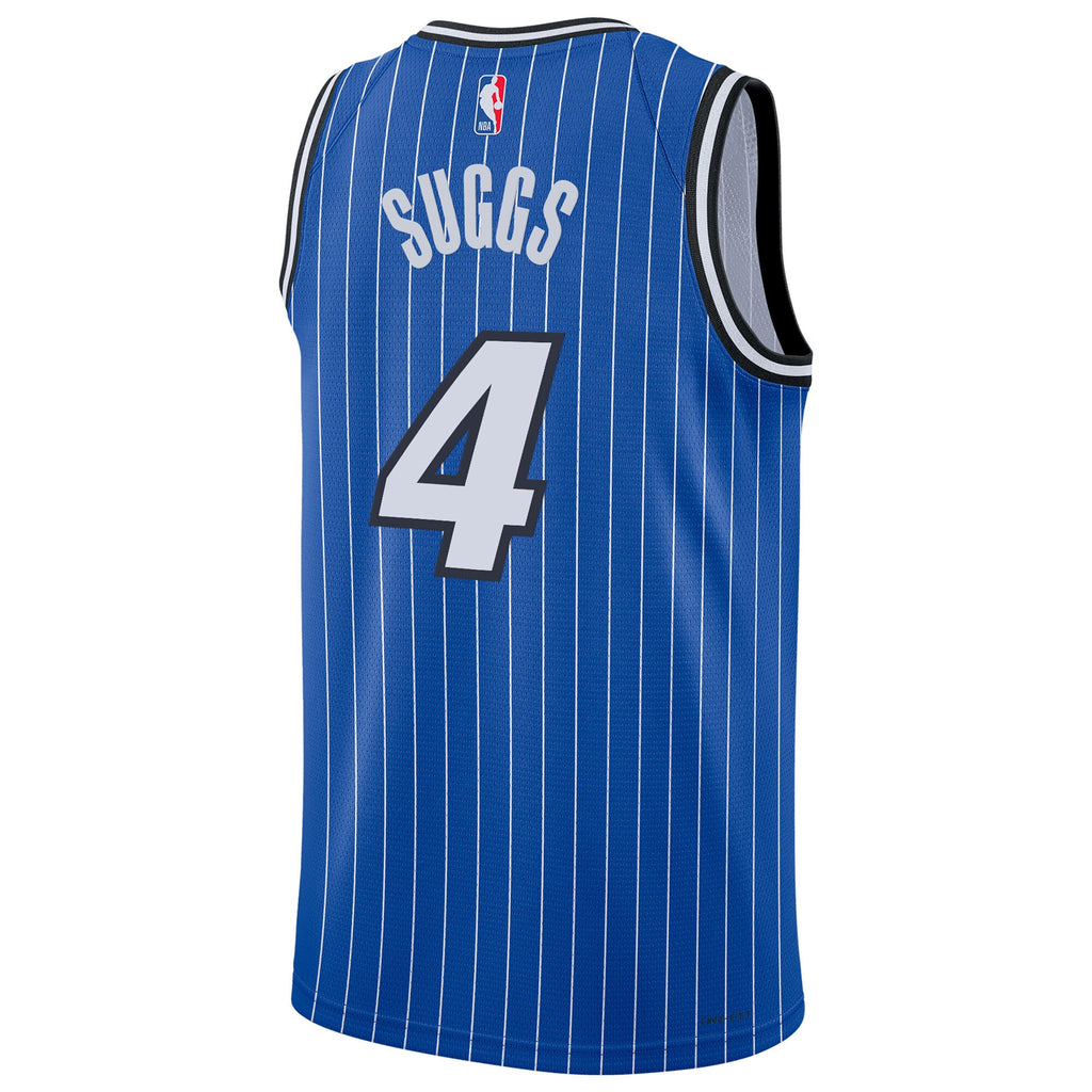 Jalen Suggs Orlando Magic Icon Edition Replica Swingman Jersey - Blue - Unisex
