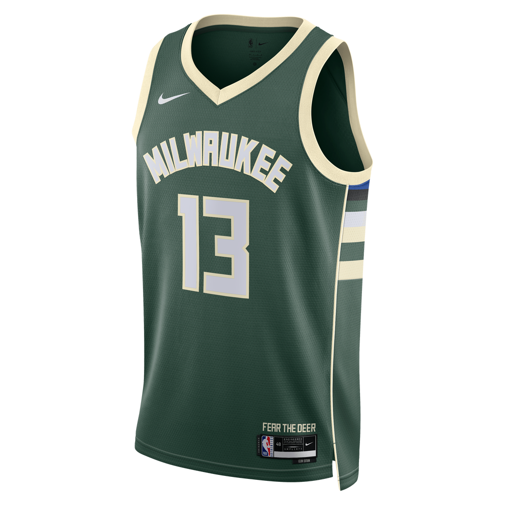 Ryan Rollins Milwaukee Bucks Icon Edition Swingman Jersey - Hunter Green - Unisex