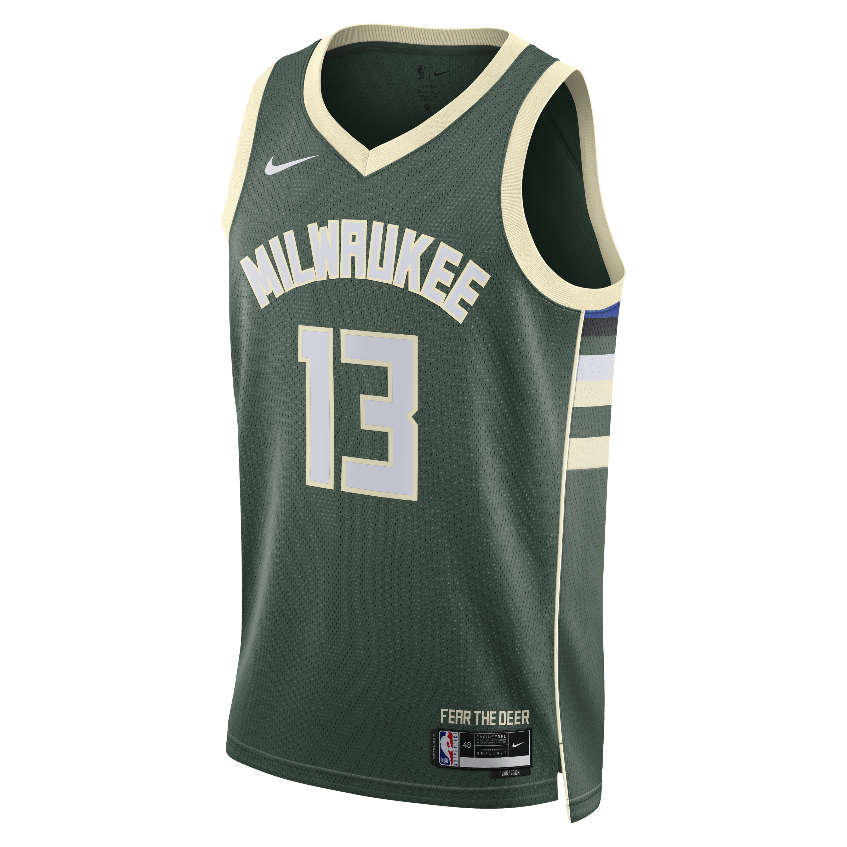 Ryan Rollins Milwaukee Bucks Icon Edition Swingman Jersey - Hunter Green - Unisex