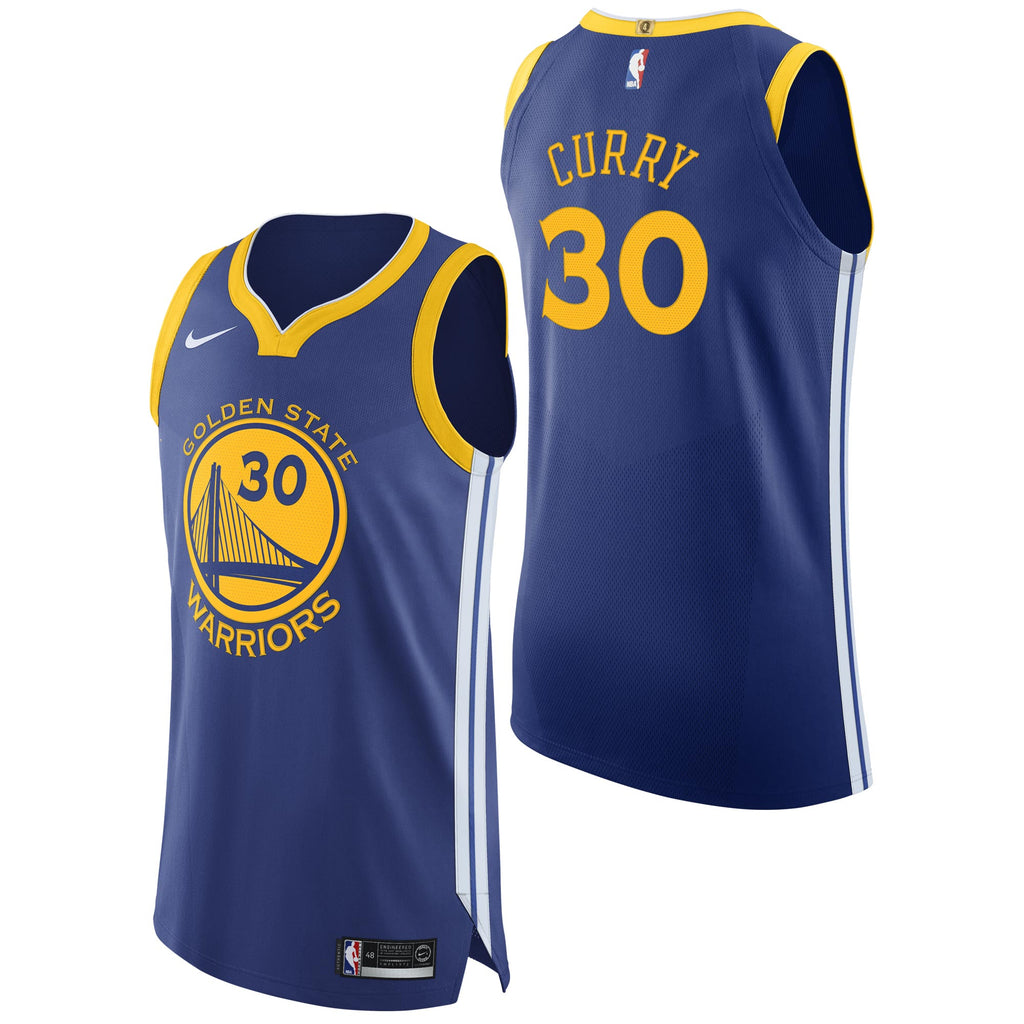 Stephen Curry Golden State Warriors Authentic Icon Jersey - Mens