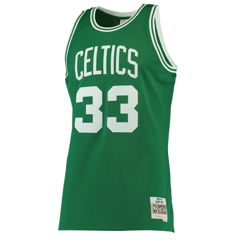 Larry Bird Boston Celtics 1985-86 Hardwood Classics Swingman Jersey - Mens