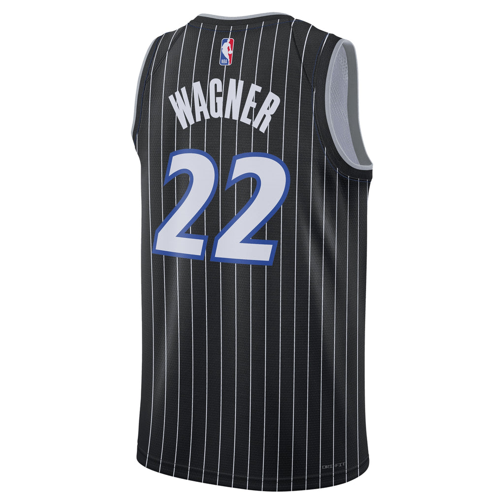 Franz Wagner Orlando Magic Statement Edition Swingman Jersey - Black - Unisex