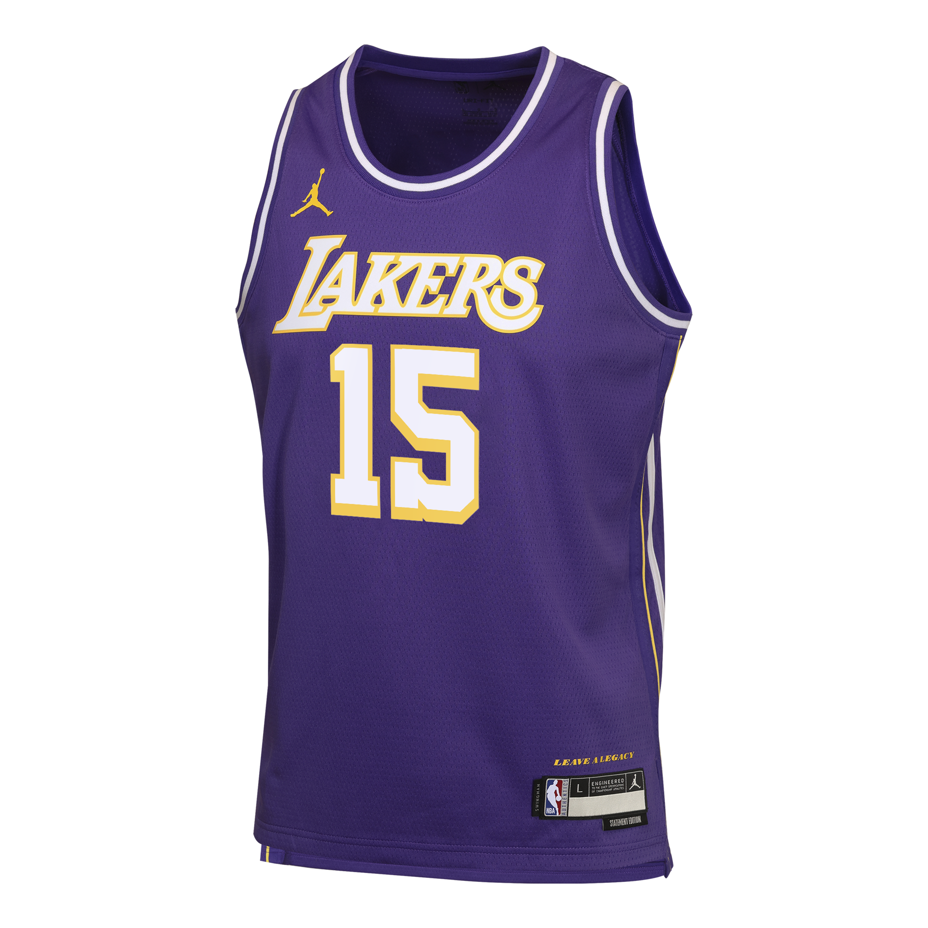 Austin Reaves Los Angeles Lakers Statement Edition Jersey - Purple - Youth