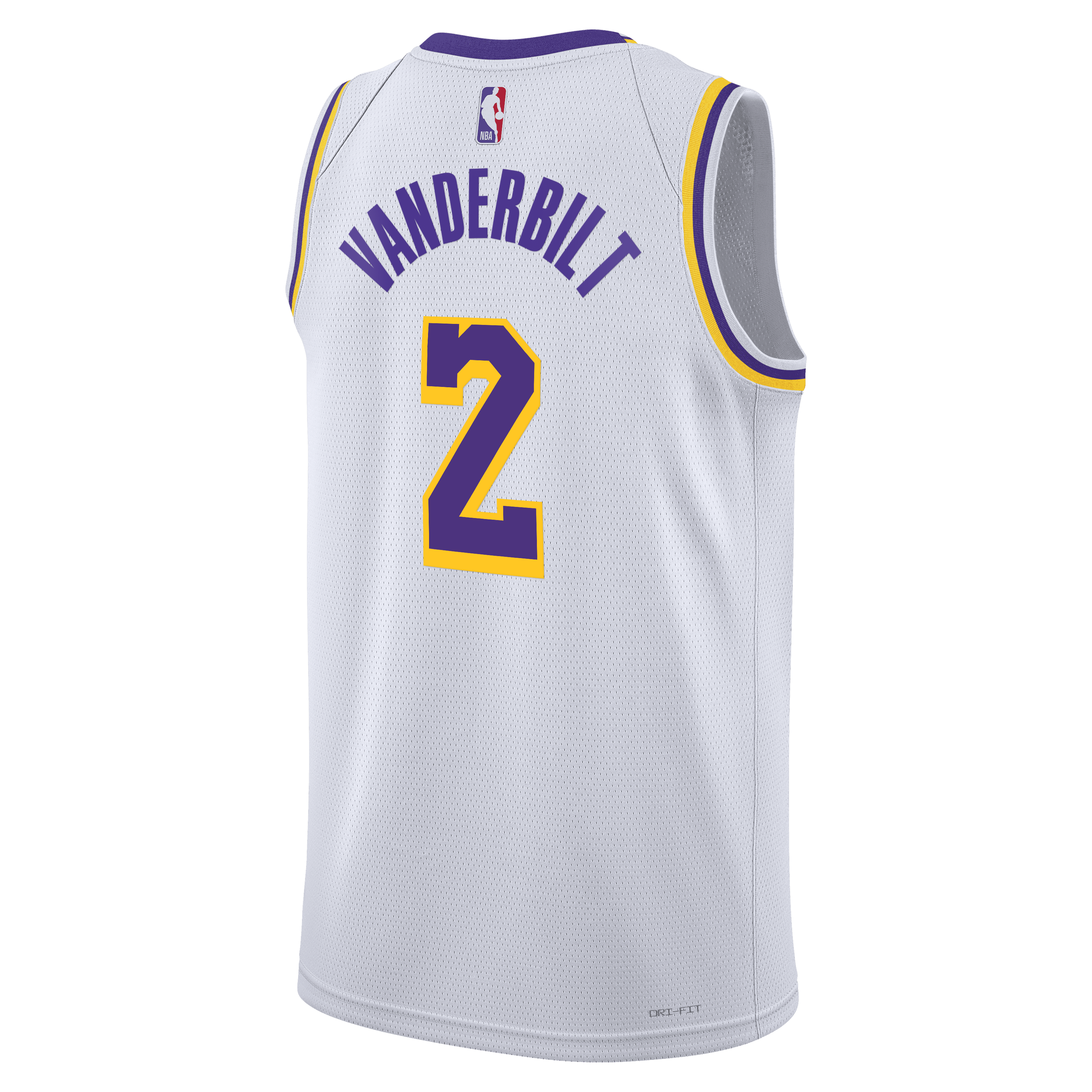 Jarred Vanderbilt Los Angeles Lakers Association Edition Swingman Jersey - White - Unisex