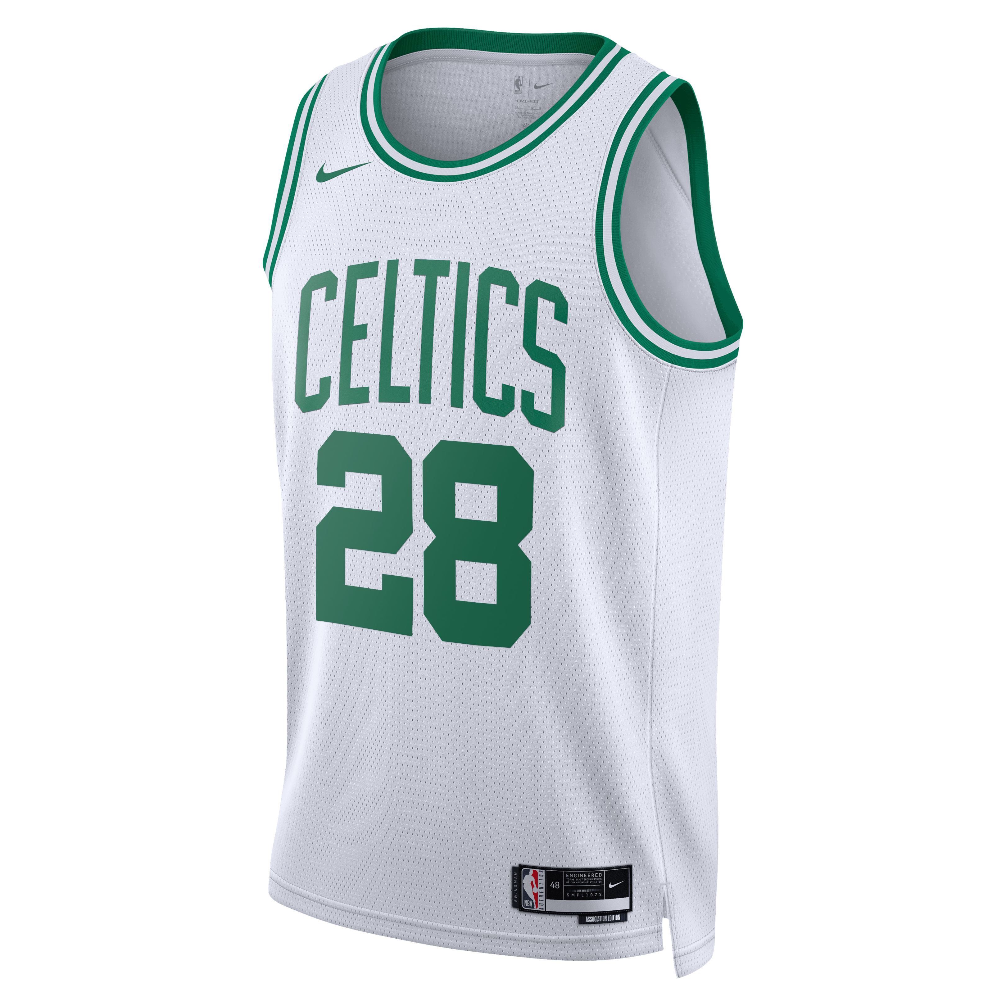 Hugo González Boston Celtics Association Edition Swingman Jersey - White - Unisex