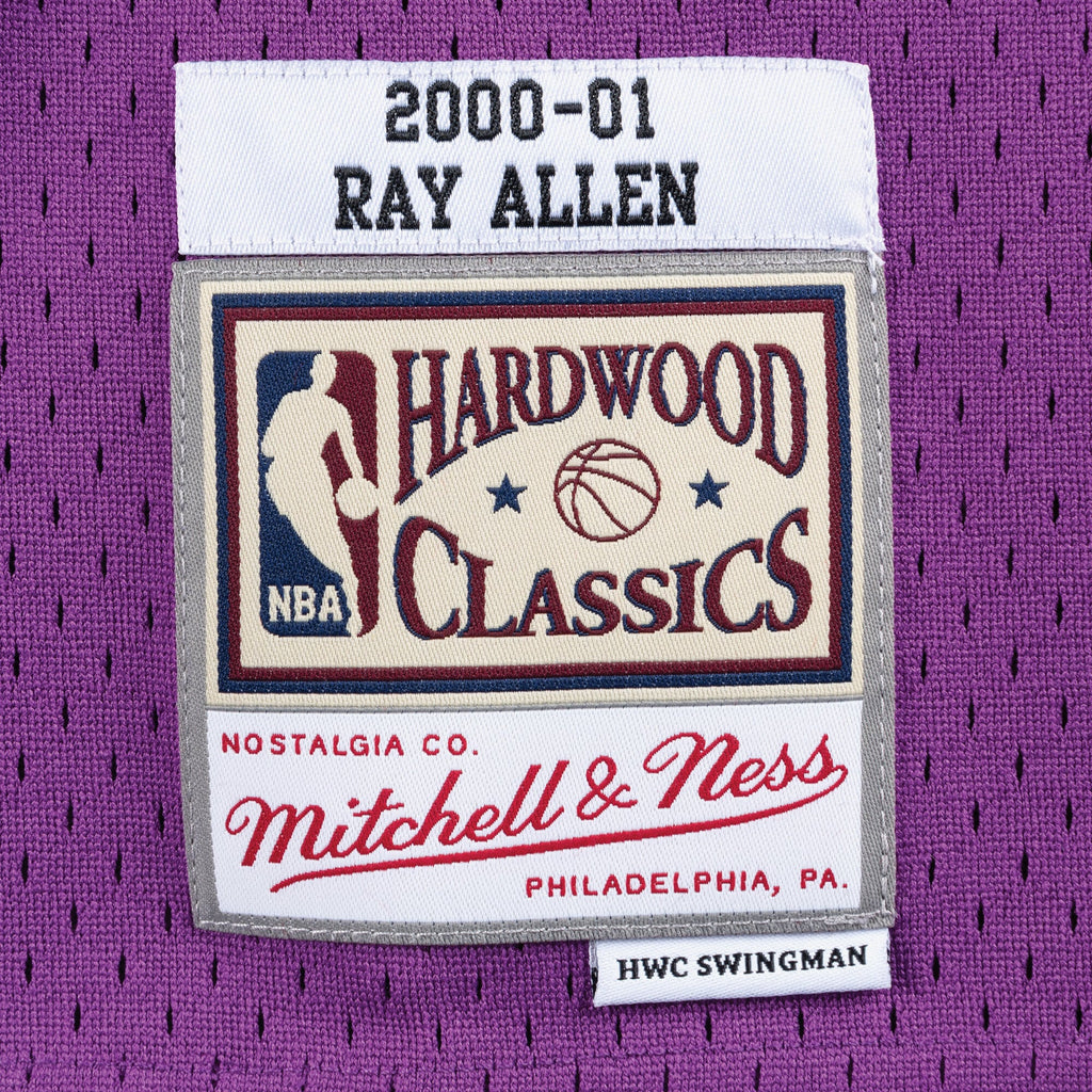 Ray Allen Milwaukee Bucks 2000-01 Swingman Road Jersey