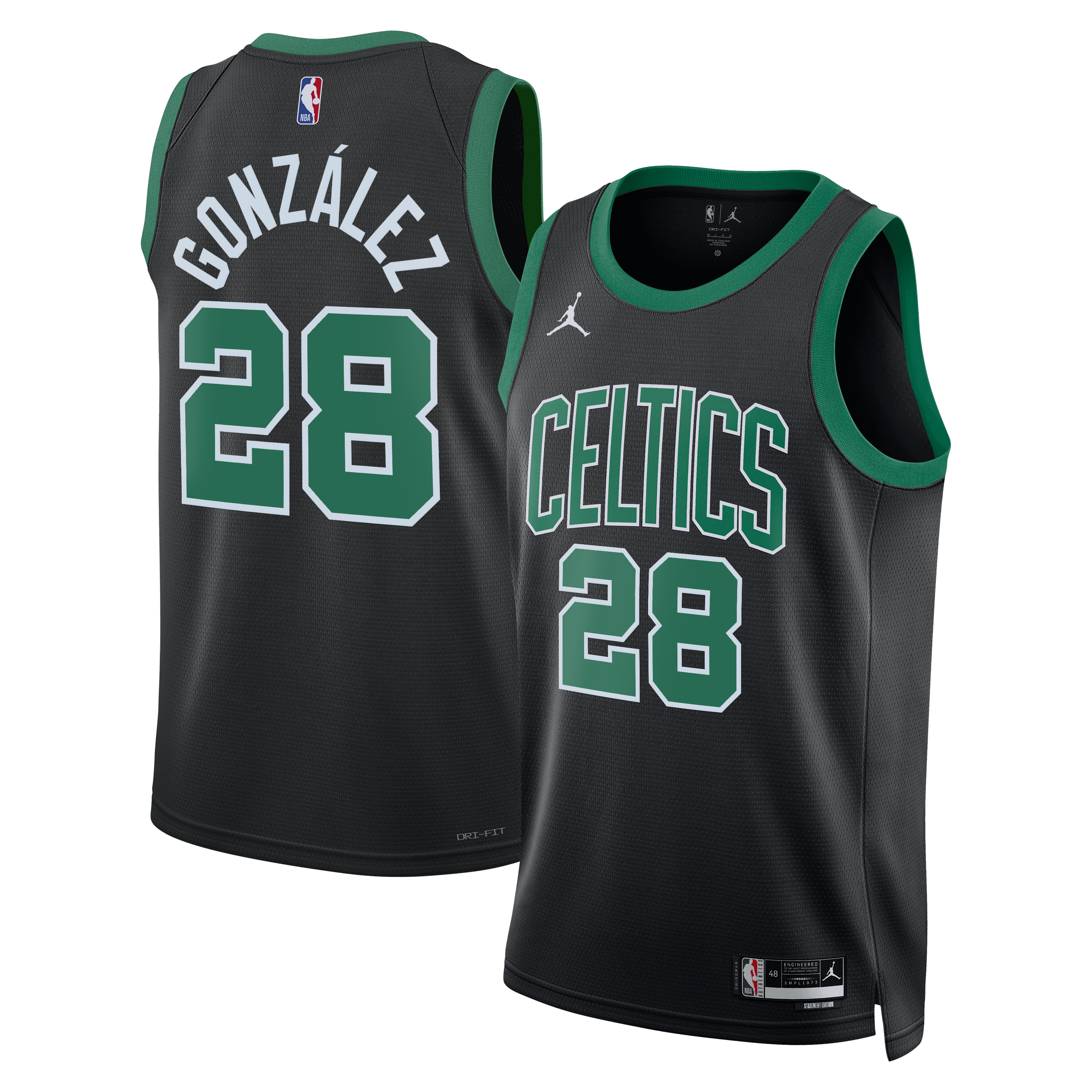 Hugo González Boston Celtics Statement Edition Swingman Jersey - Black - Unisex