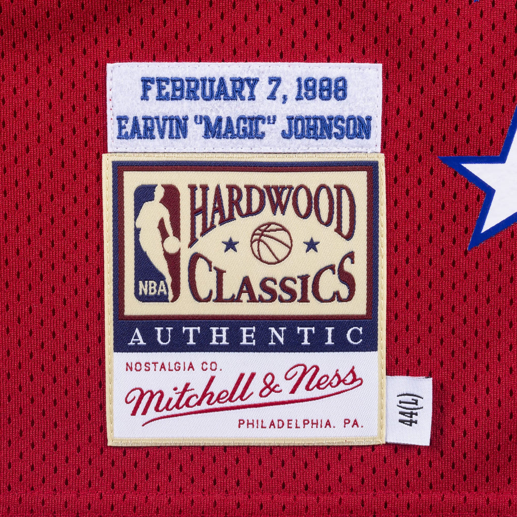 Magic Johnson Los Angeles Lakers 1988 All-Star West Authentic Jersey