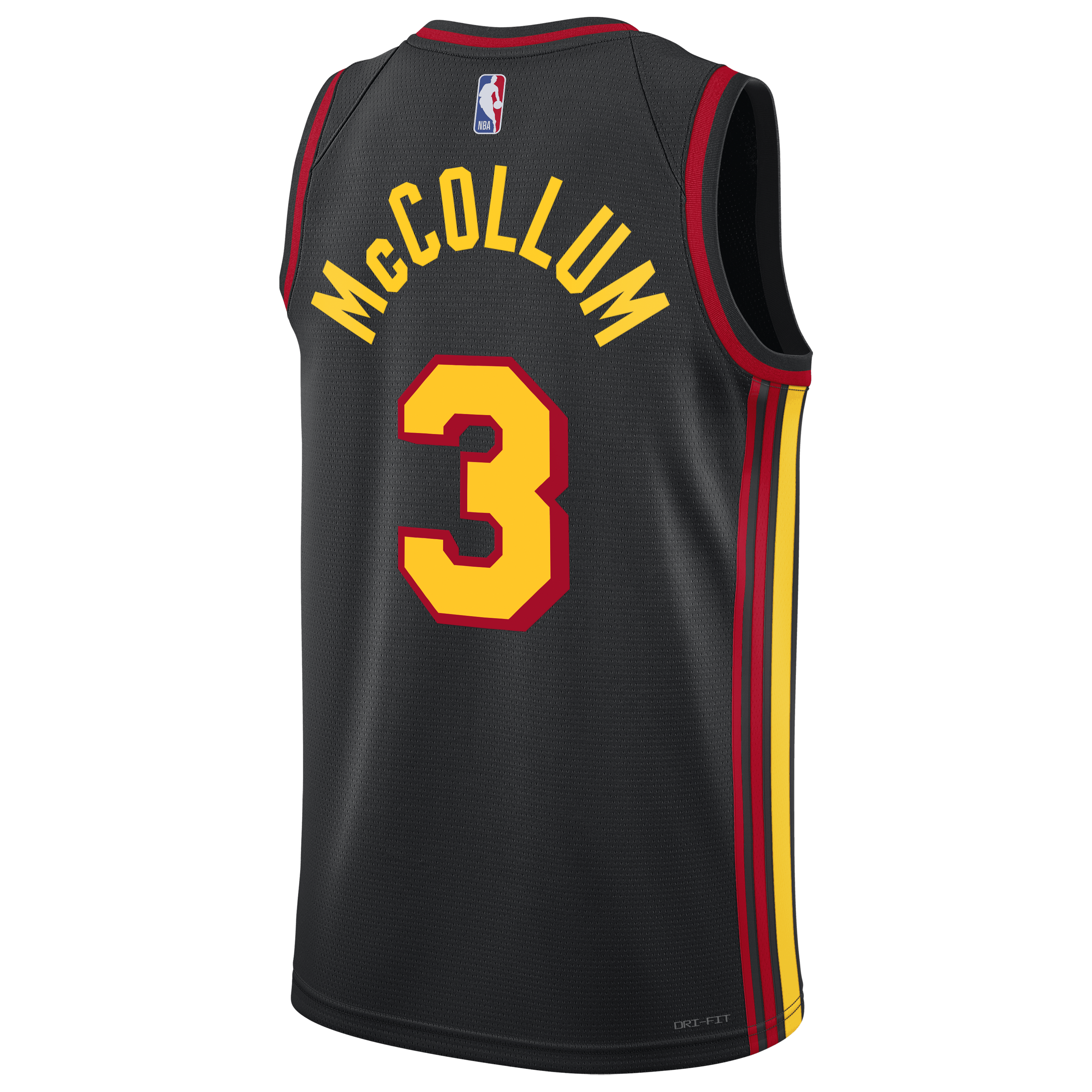 CJ McCollum Atlanta Hawks Statement Edition Swingman Jersey - Black - Unisex
