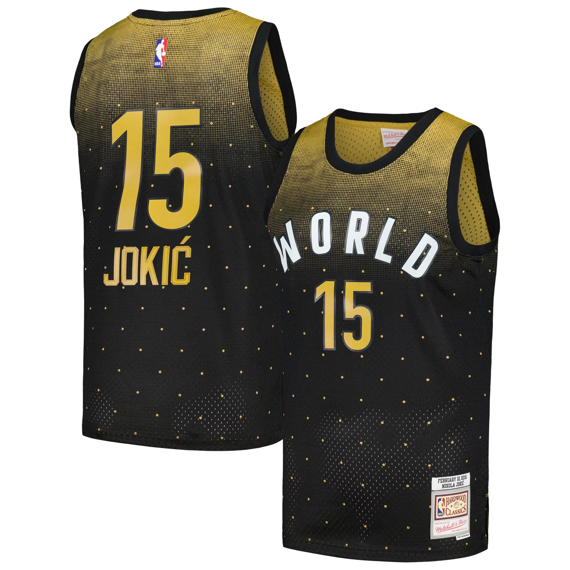 Nikola Jokić Denver Nuggets 2016 Hardwood Classics Rising Stars Challenge Swingman Jersey - Mens