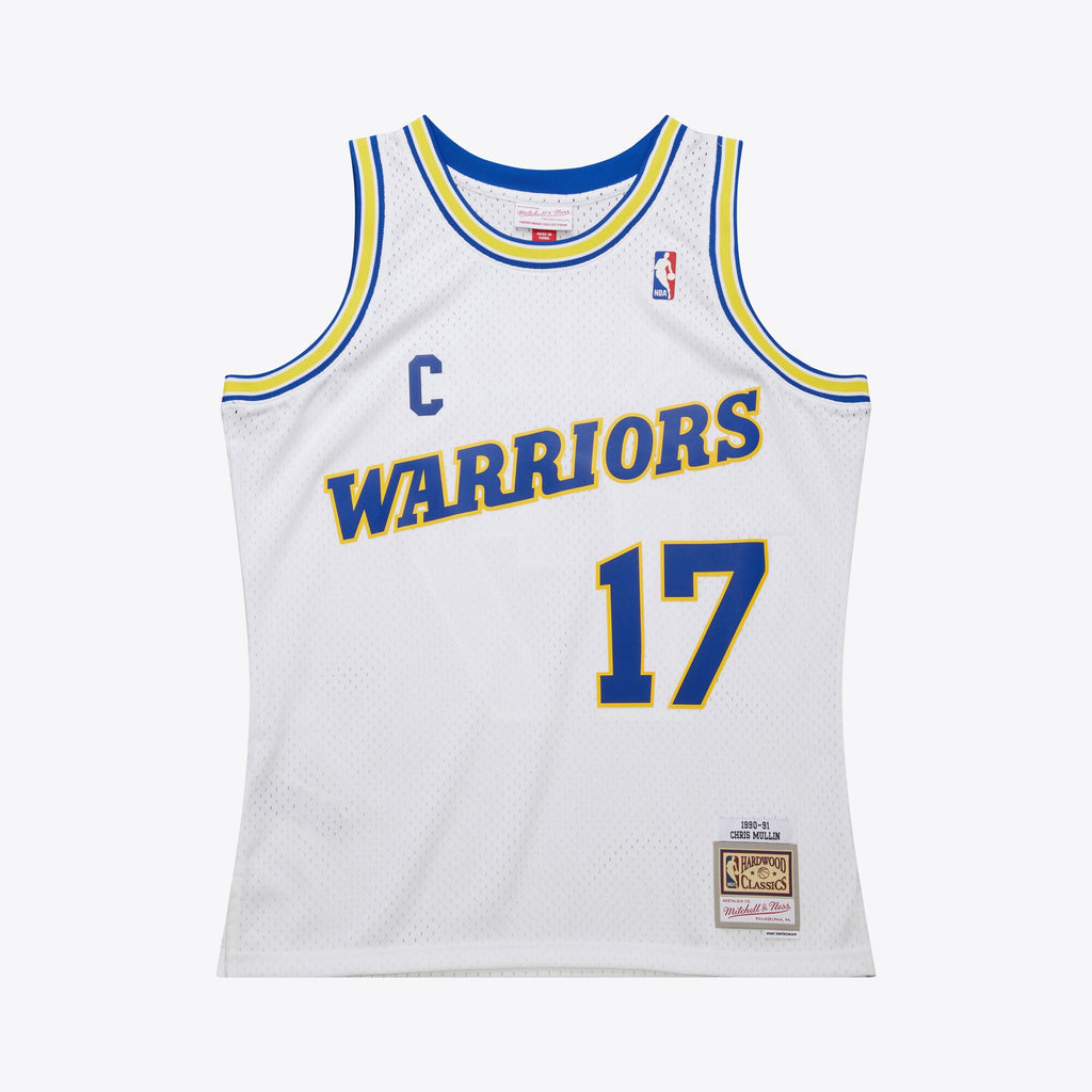 Chris Mullin Golden State Warriors 1990 Swingman Jersey