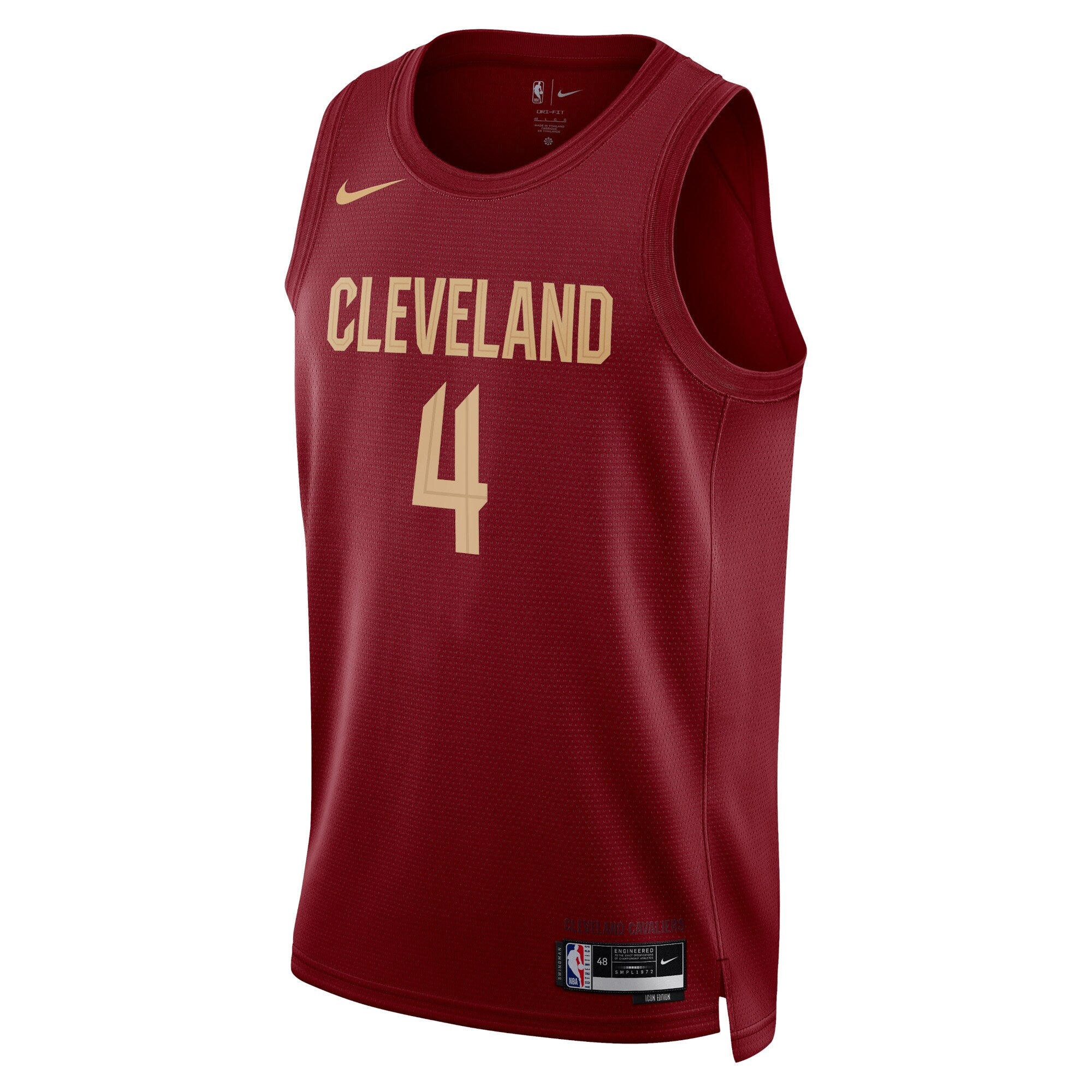 Evan Mobley Cleveland Cavaliers Icon Edition Swingman Jersey - Maroon - Unisex