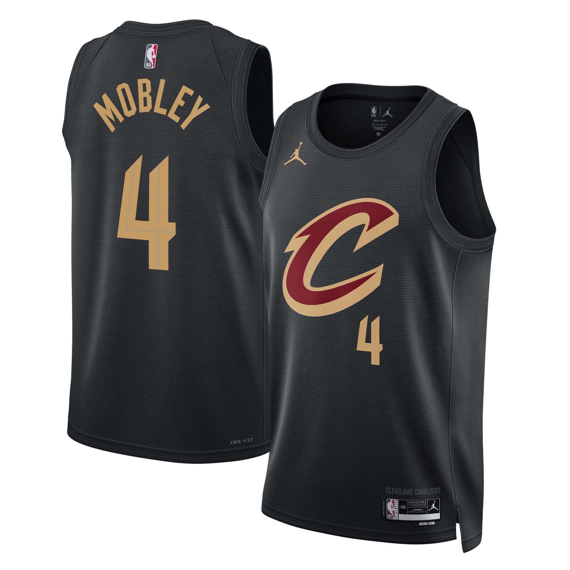 Evan Mobley Cleveland Cavaliers Statement Edition Swingman Jersey - Black - Unisex