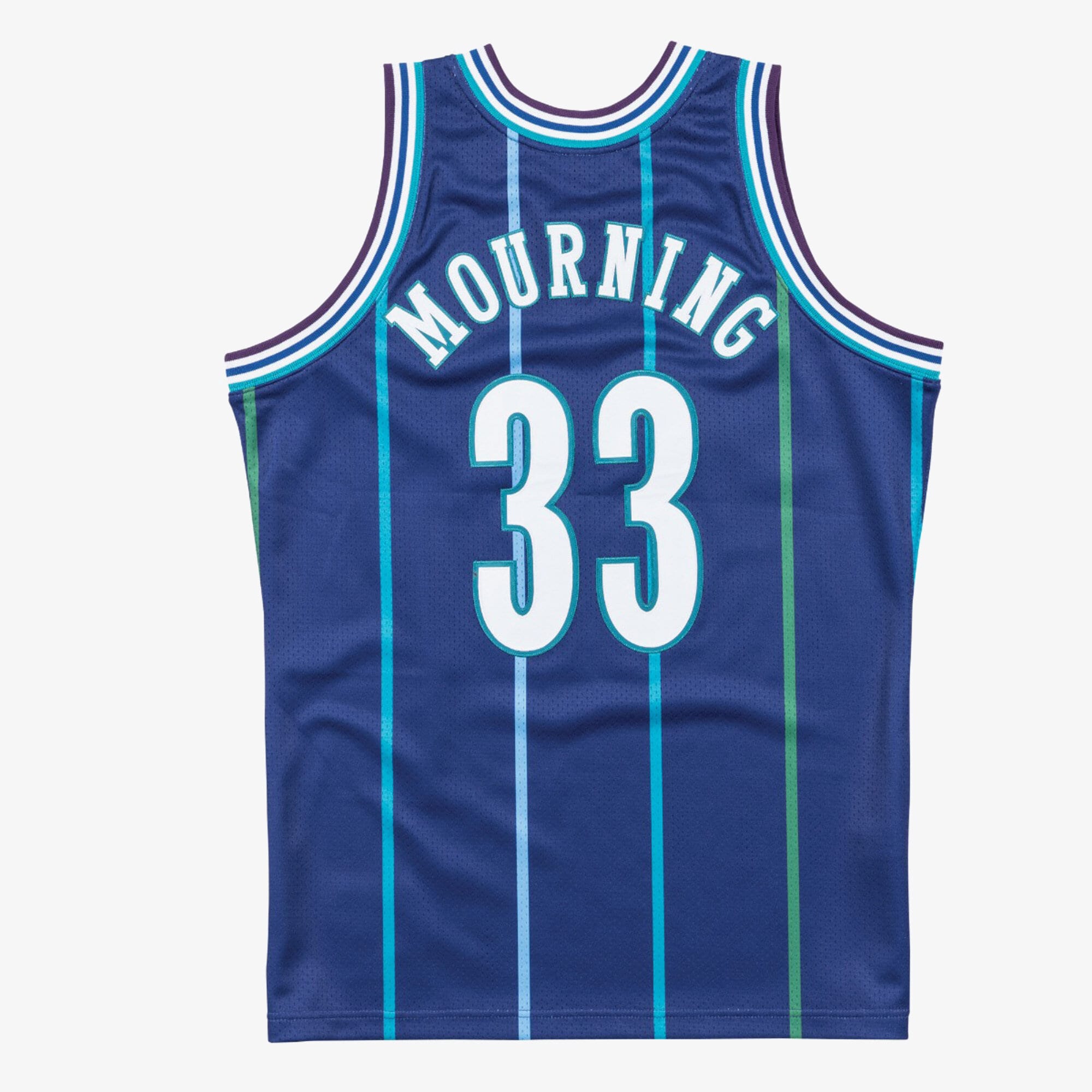 Alonzo Mourning Charlotte Hornets 1994-95 Authentic Alternate Jersey