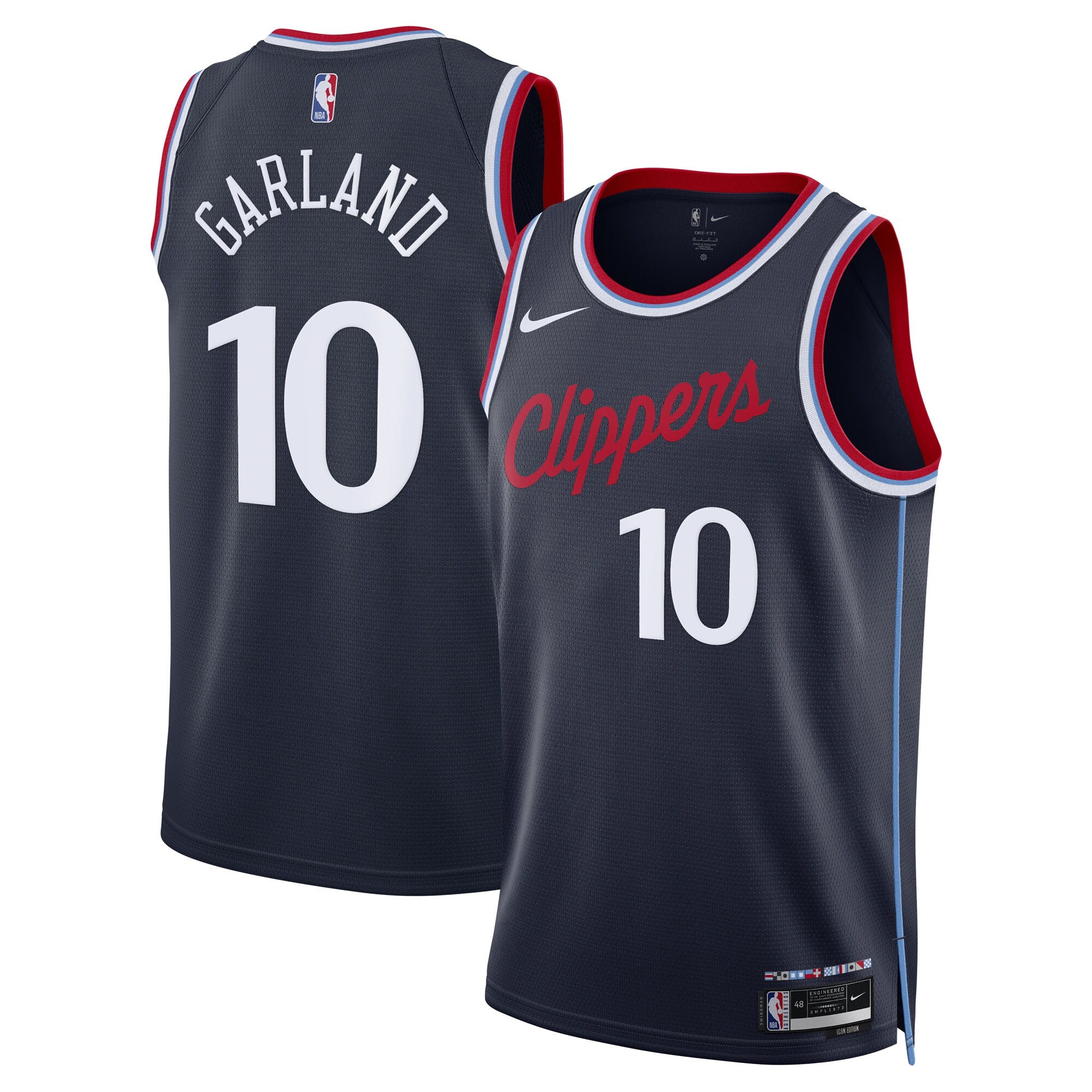 Darius Garland Los Angeles Clippers Icon Edition Swingman Jersey - Navy - Youth