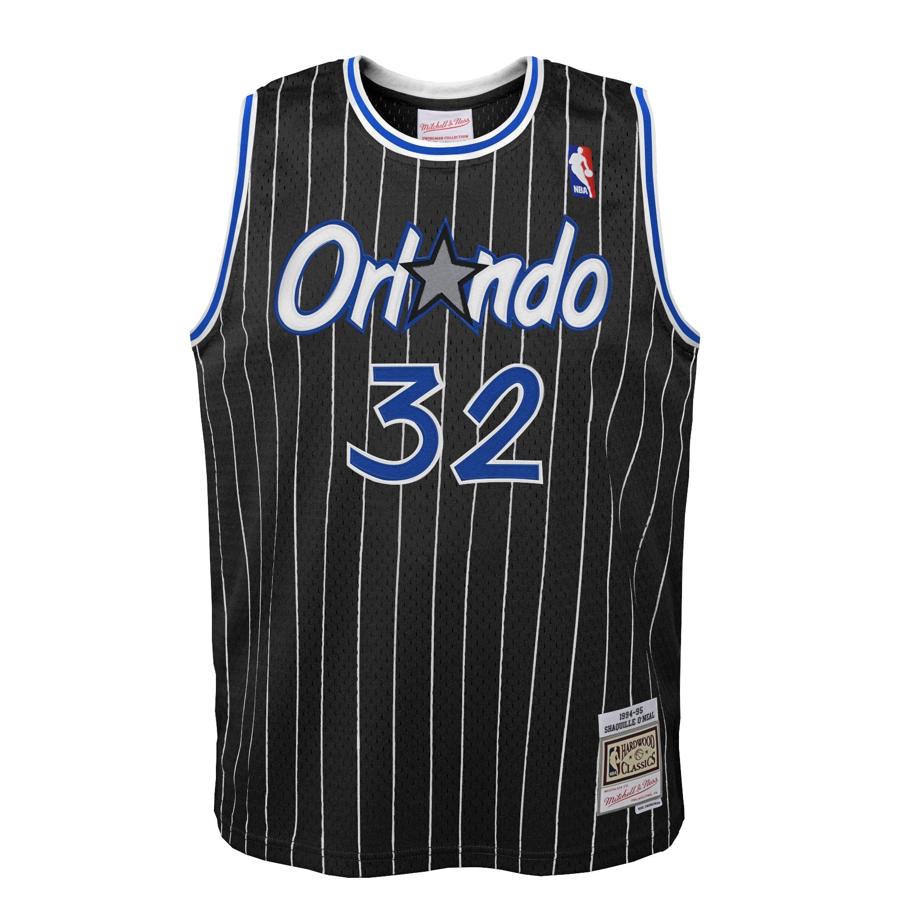 Shaquille O'Neal Orlando Magic Hardwood Classics Alternate Jersey - Youth