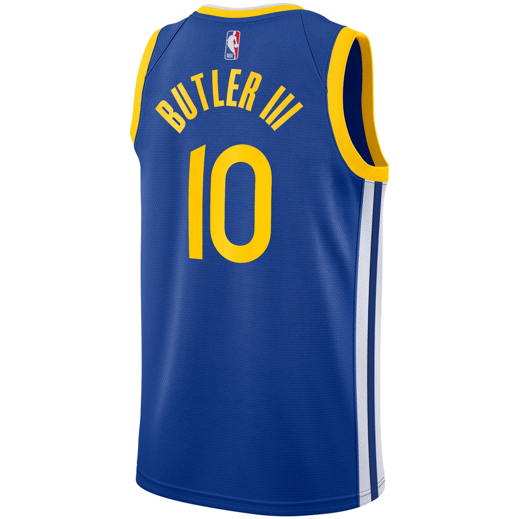 Jimmy Butler III Golden State Warriors Icon Edition Swingman Jersey - Royal - Youth