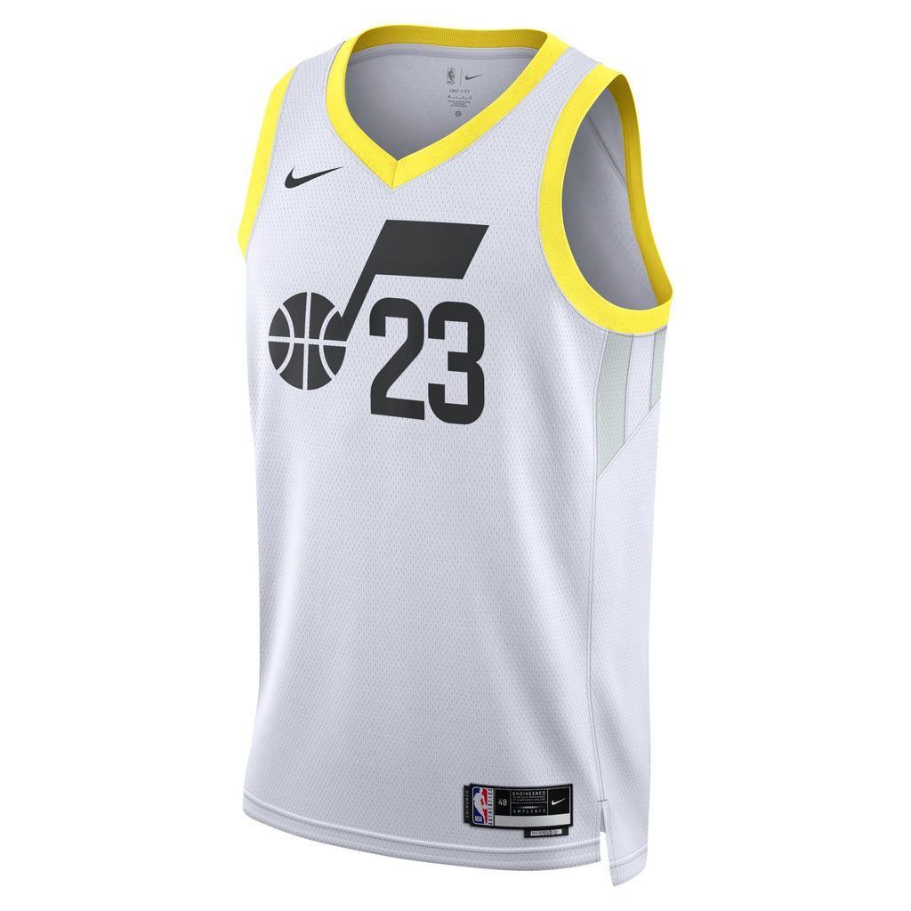 Lauri Markkanen Utah Jazz Association Edition Swingman Jersey - White - Unisex