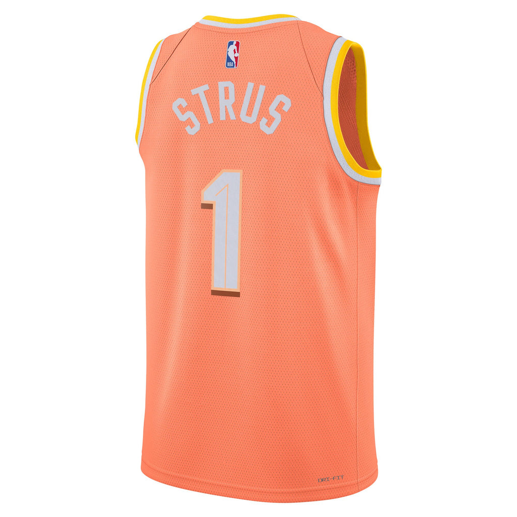 Max Strus Cleveland Cavaliers 2025/26 City Edition Swingman Jersey - Orange - Unisex