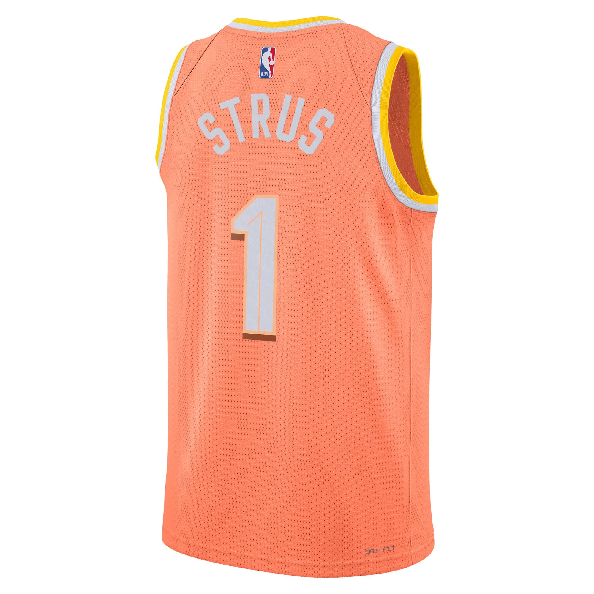Max Strus Cleveland Cavaliers 2025/26 City Edition Swingman Jersey - Orange - Unisex