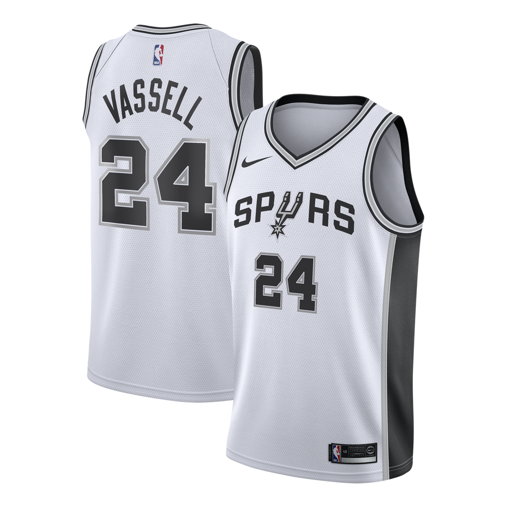 Devin Vassell San Antonio Spurs Association Edition Swingman Jersey - White - Youth