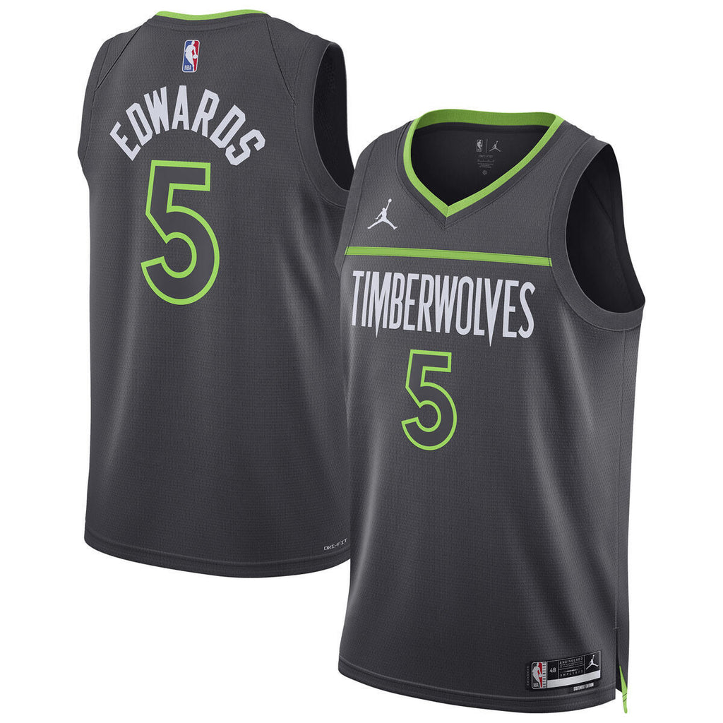 Anthony Edwards Minnesota Timberwolves Swingman Statement Jersey - Unisex