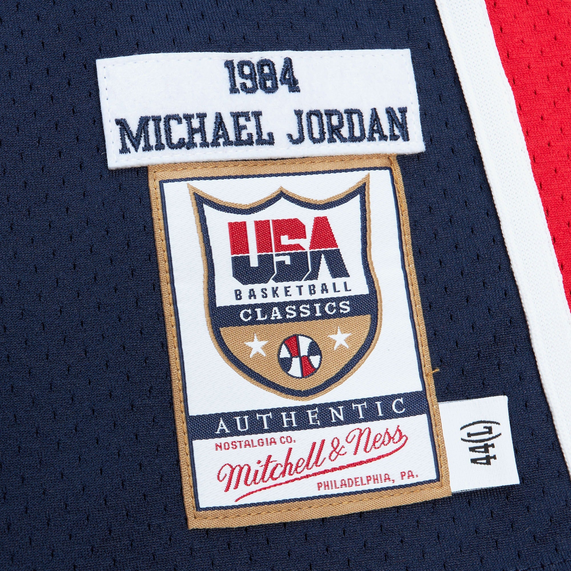 Michael Jordan Chicago Bulls 1984 Authentic Jersey