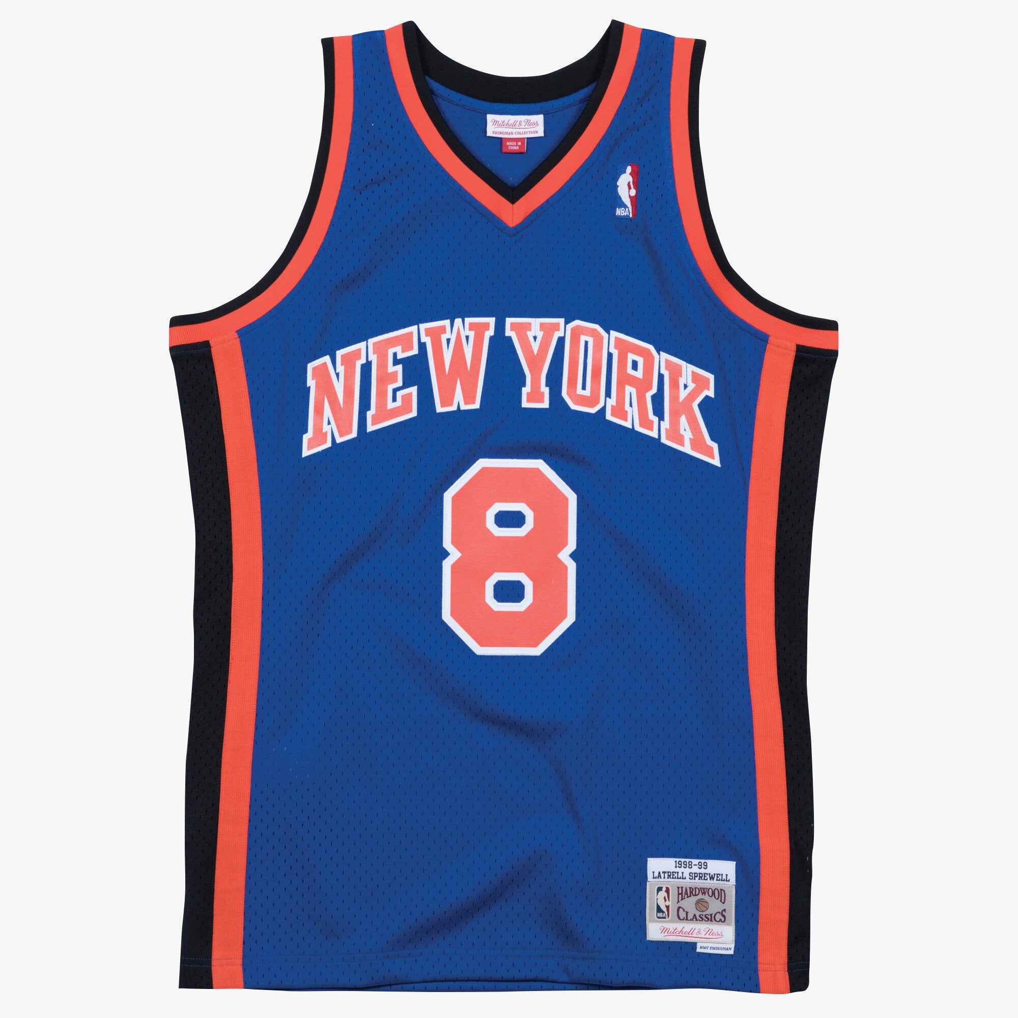 Latrell Sprewell New York Knicks 1998-99 Swingman Road Jersey