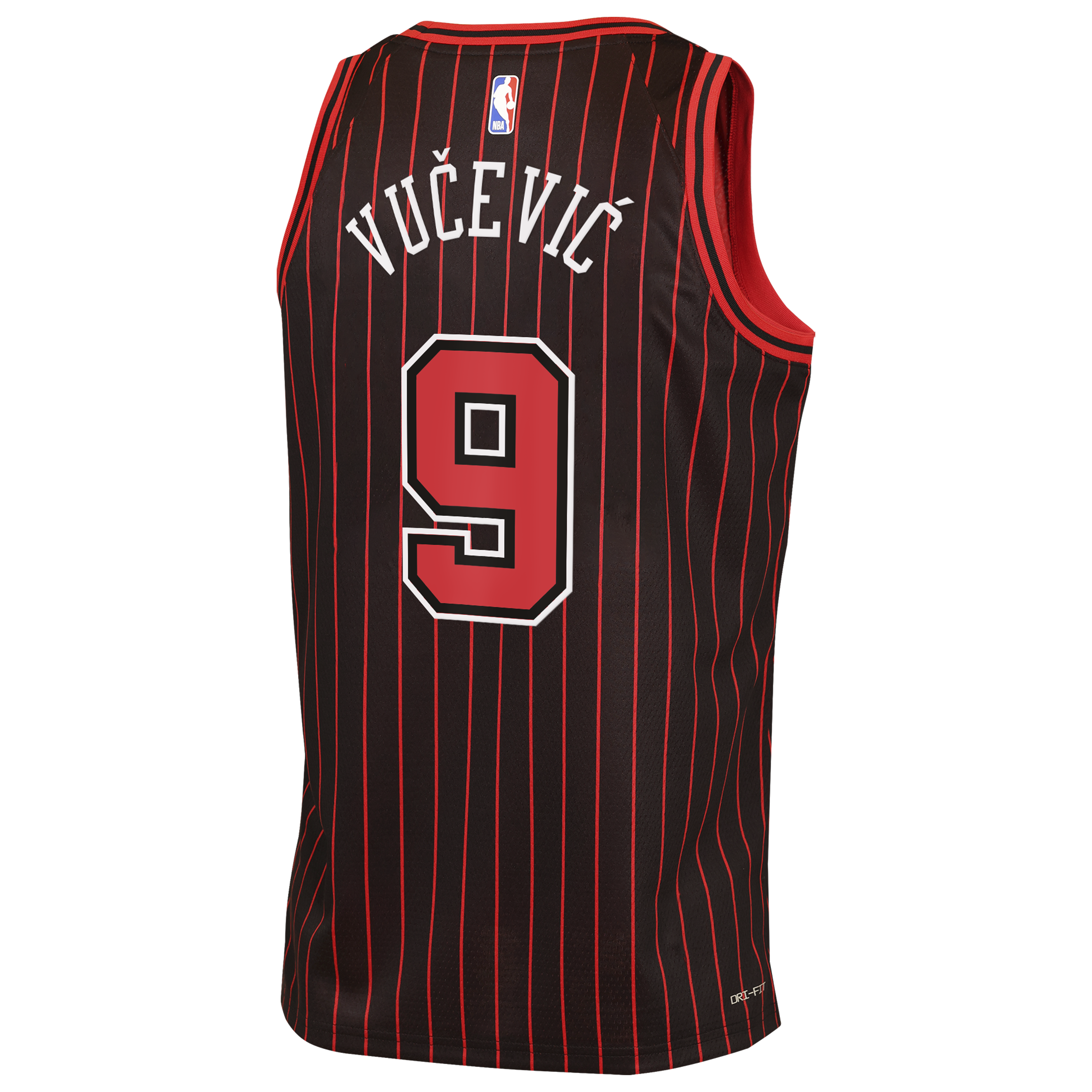 Nikola Vučević Chicago Bulls Statement Edition Jersey - Black - Youth