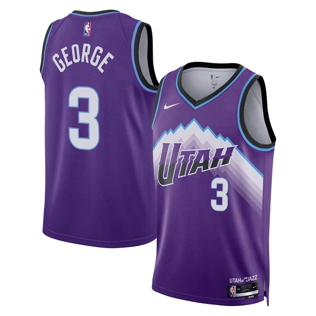 Keyonte George Utah Jazz Icon Edition Replica Swingman Jersey - Purple - Youth