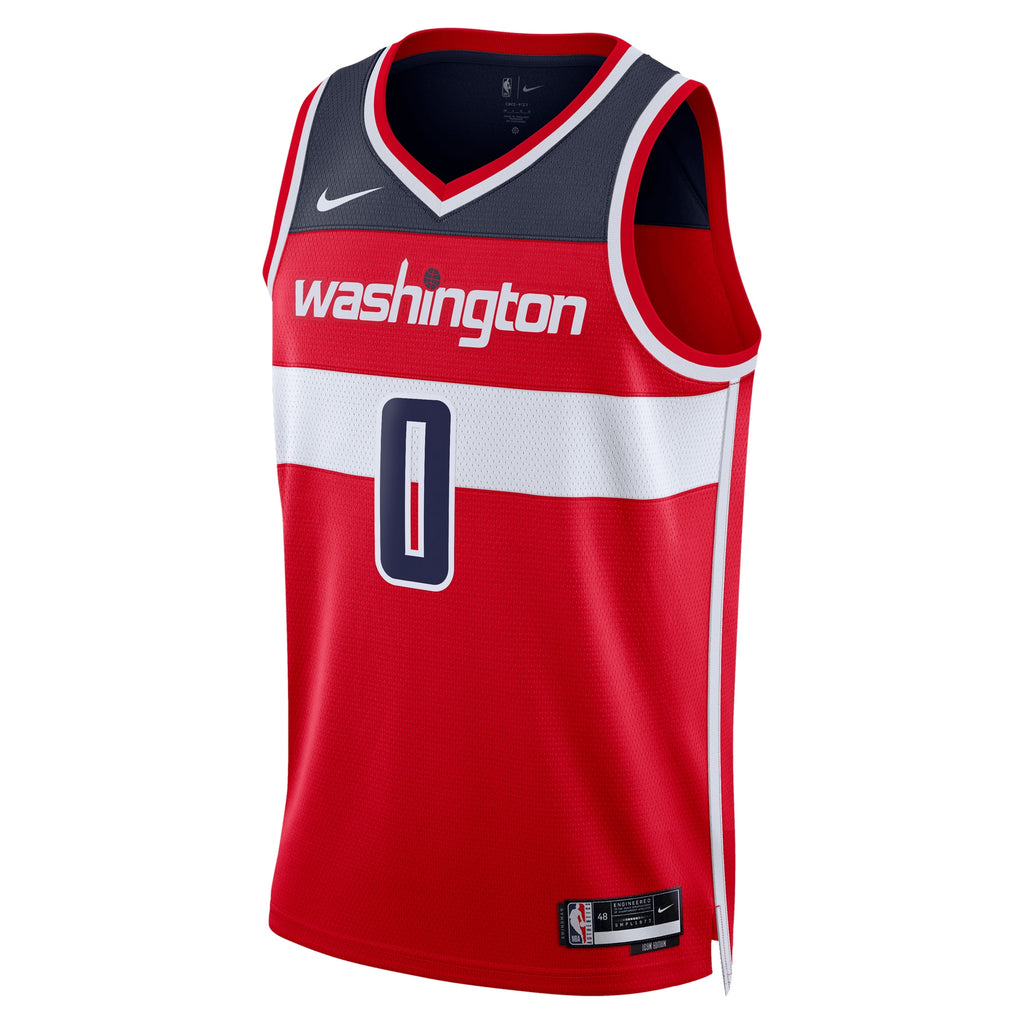 Bilal Coulibaly Washington Wizards Icon Edition Swingman Jersey - Red - Unisex