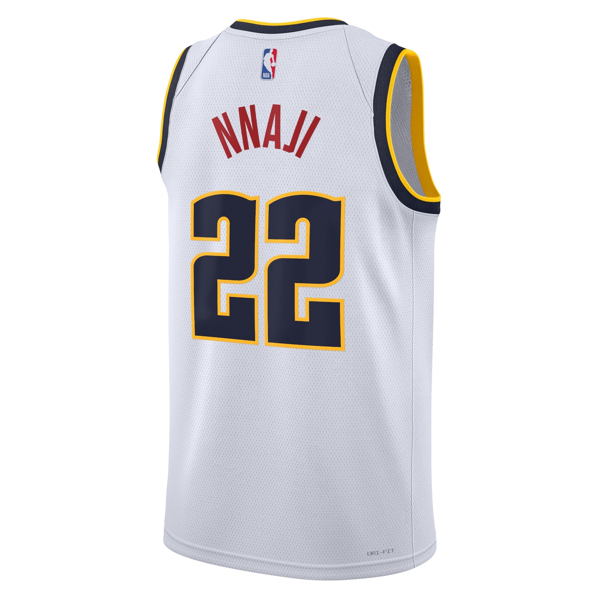 Zeke Nnaji Denver Nuggets Association Edition Swingman Jersey - White - Unisex