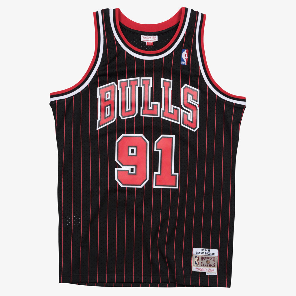Dennis Rodman Chicago Bulls 1995-96 Swingman Alternate Jersey