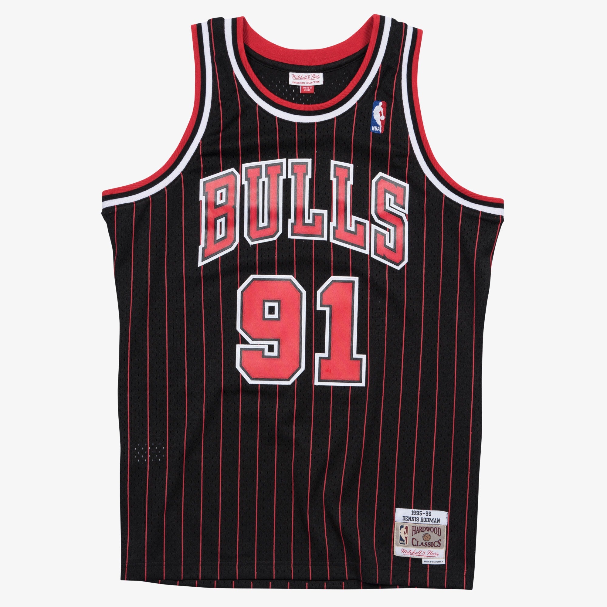 Dennis Rodman Chicago Bulls 1995-96 Swingman Alternate Jersey