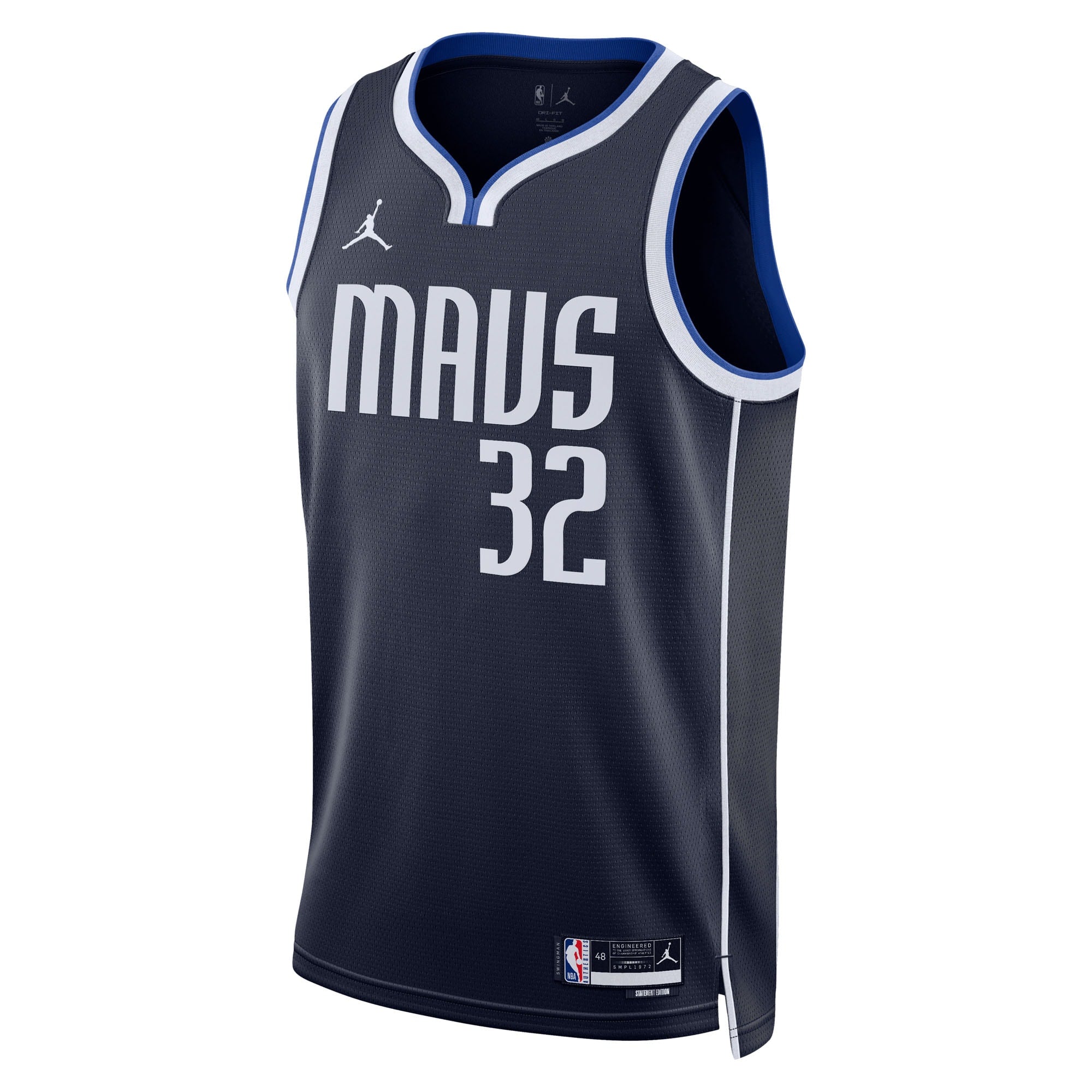 Cooper Flagg Dallas Mavericks 2025 Statement Edition Swingman Jersey - Navy - Unisex