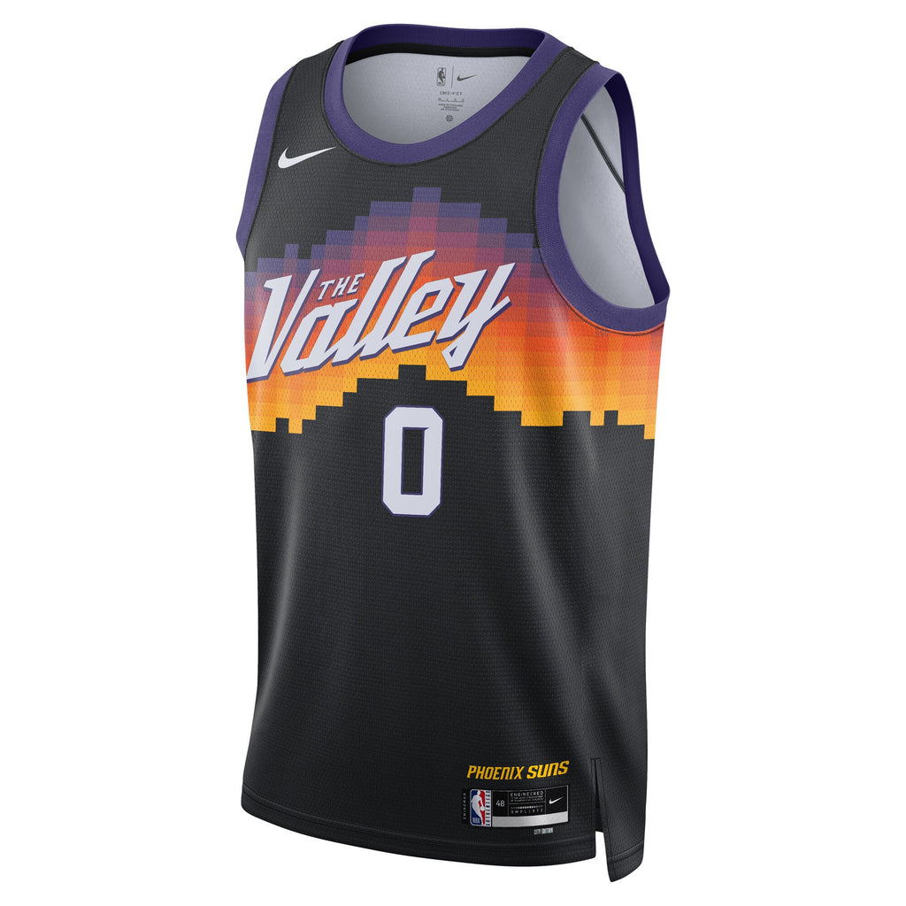 Ryan Dunn Phoenix Suns 2025/26 City Edition Swingman Jersey - Black - Unisex