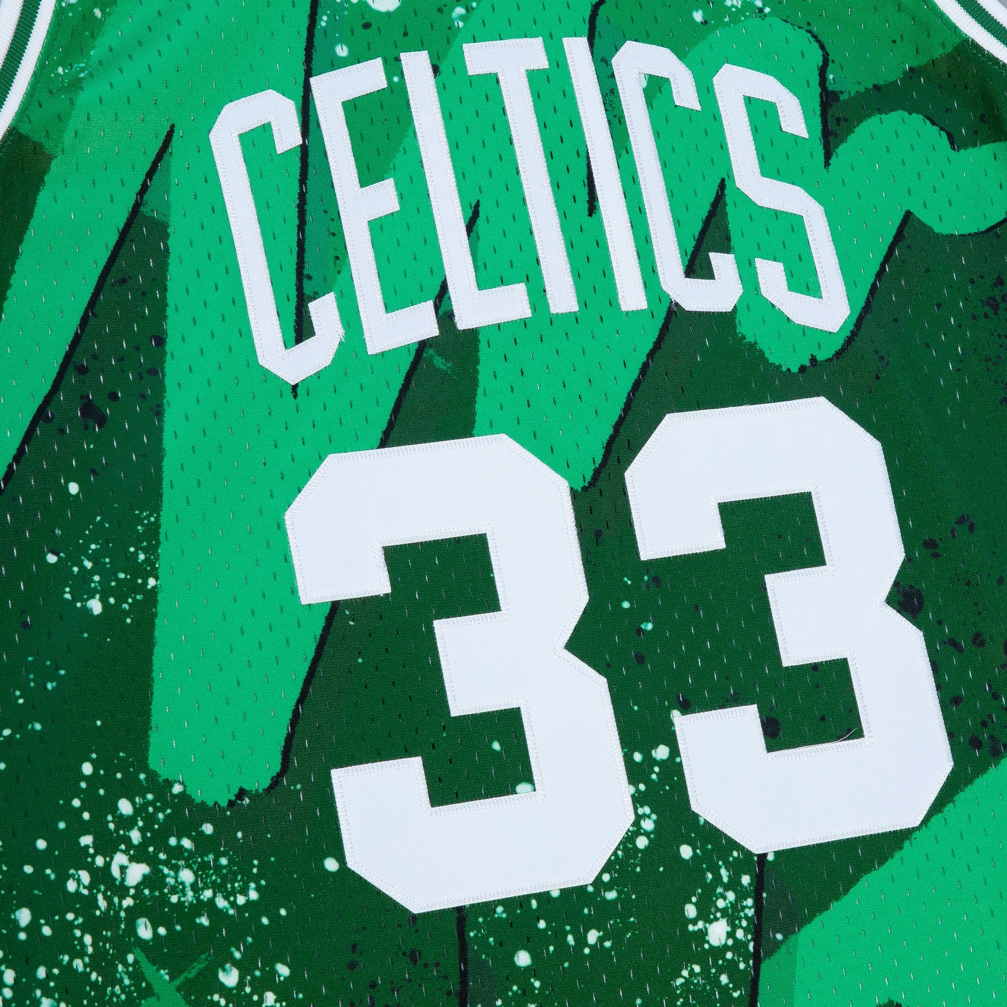 Larry Bird Boston Celtics 1985 Hyper Hoops Swingman Jersey - Green