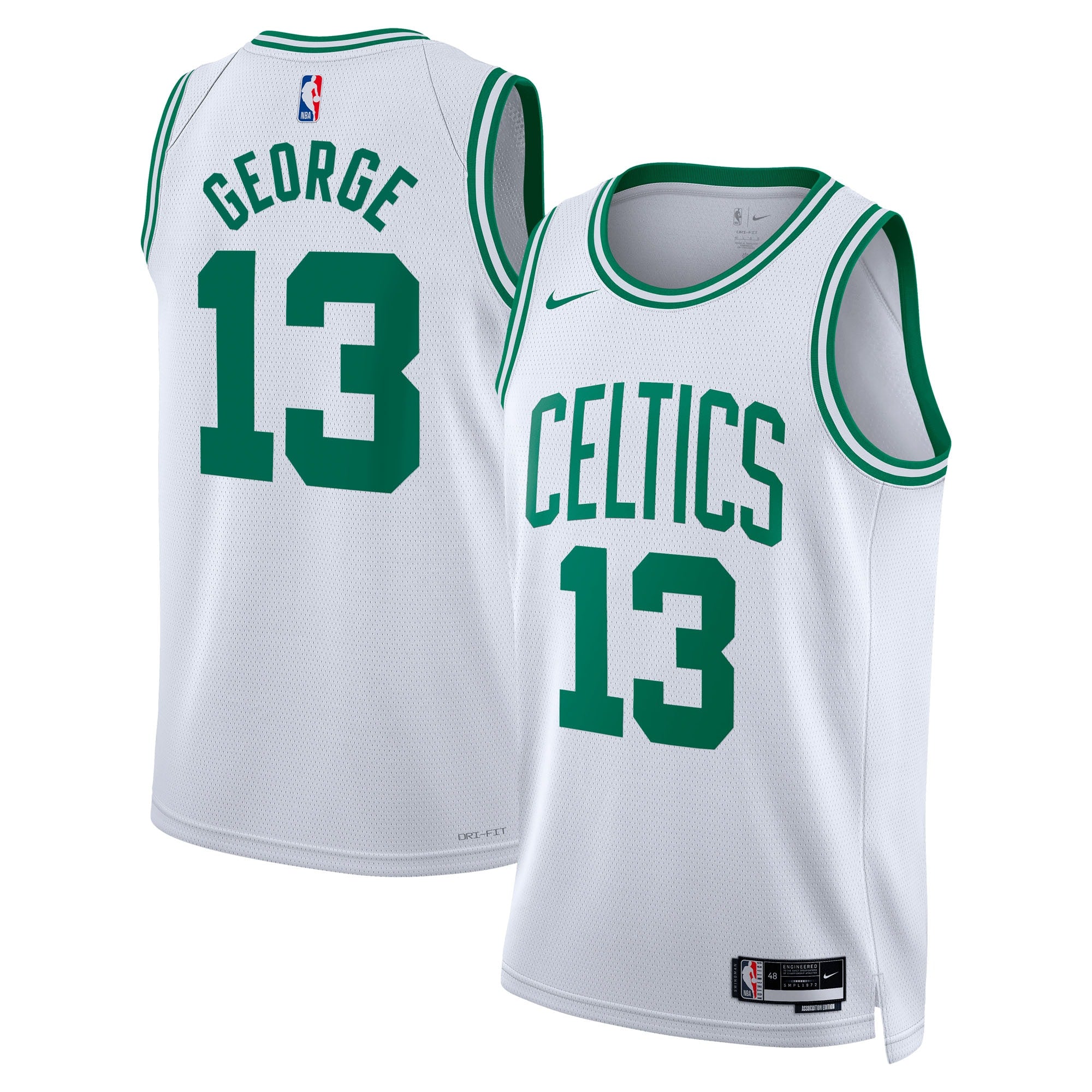 Paul George Boston Celtics Association Edition Swingman Jersey - White - Unisex