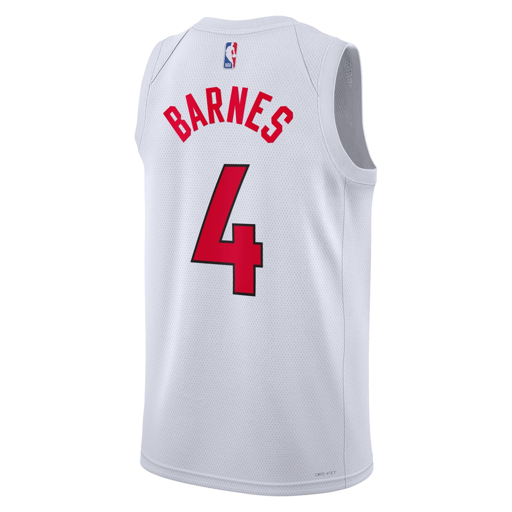 Scottie Barnes Toronto Raptors Association Edition Swingman Jersey - White - Unisex