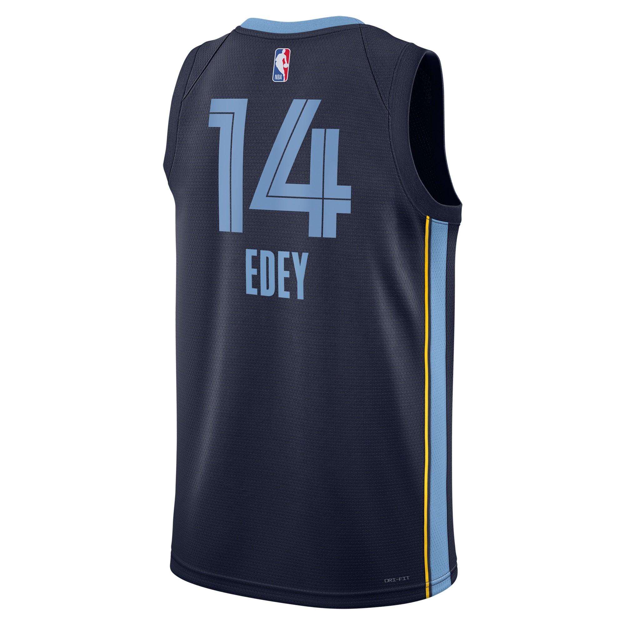 Zach Edey Memphis Grizzlies Swingman Icon Jersey - Navy - Unisex