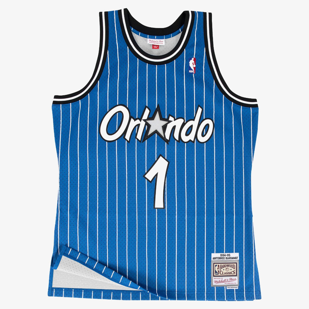 Anfernee Hardaway Orlando Magic 1994-95 Swingman Road Jersey